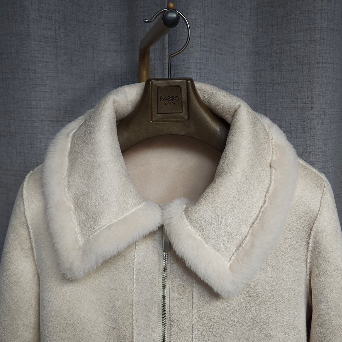 베라왕 여성 리버시블 무스탕 후리스 자켓 상품이미지4