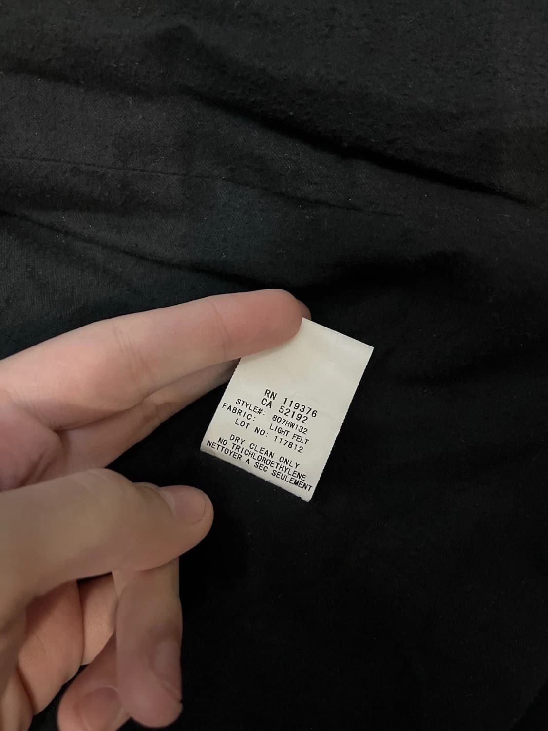 헬무트 랭 비대칭 울 자켓 상품이미지7