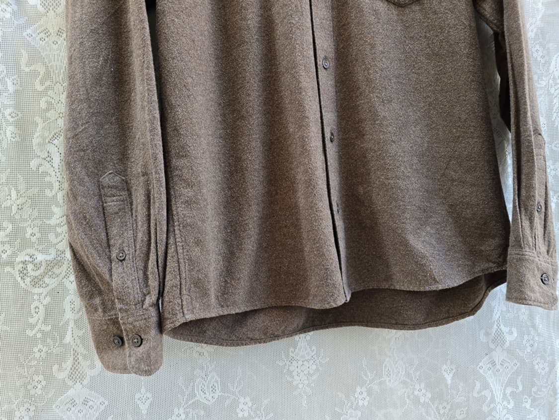 무인양품 기모 셔츠 상품이미지4