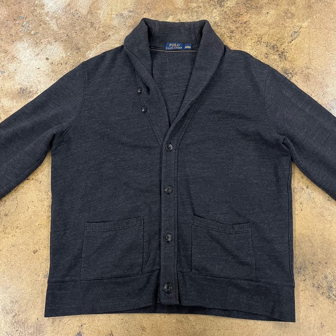 [정품/L] 폴로 랄프로렌 블랙 가디건 b18 상품이미지3