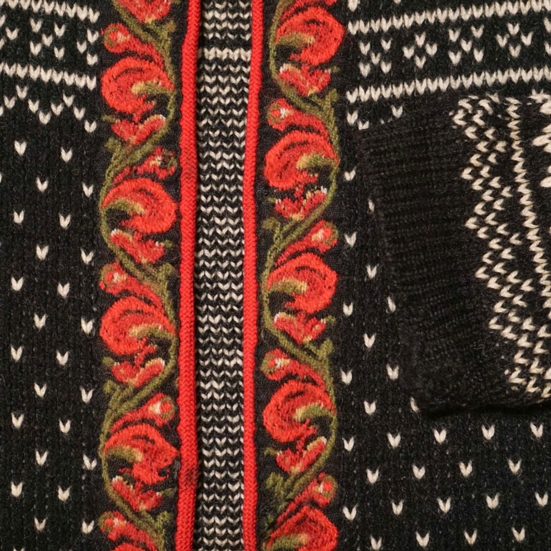 노르웨이 빈티지 핸드메이드 가디건 상품이미지8