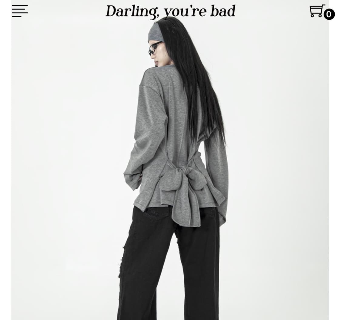 달링유어배드 신상 티셔츠 새제품 판매합니다 상품이미지4