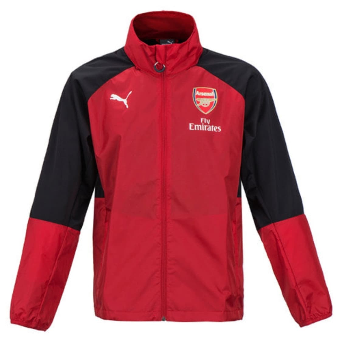 (착샷) 푸마 아스날 바람막이 유니폼 져지 레인 자켓 상품이미지10