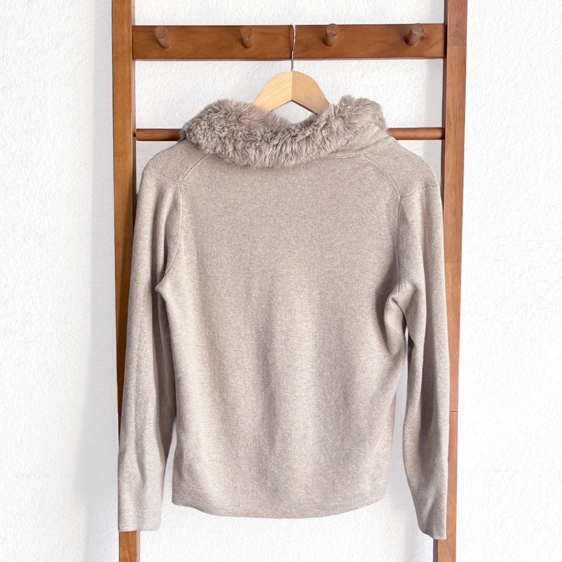 [BANANA REPUBLIC] 샌드 노마딕 퍼 칼라 니트 가디건 상품이미지8