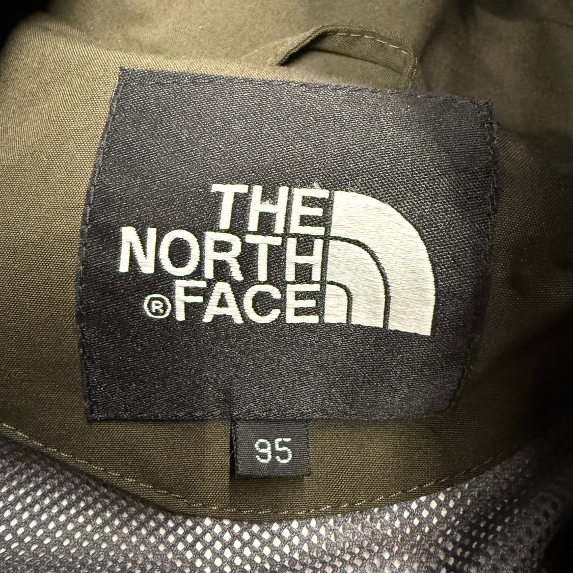 [정품/M] 노스페이스 고어텍스 자켓 카키 b17 상품이미지5