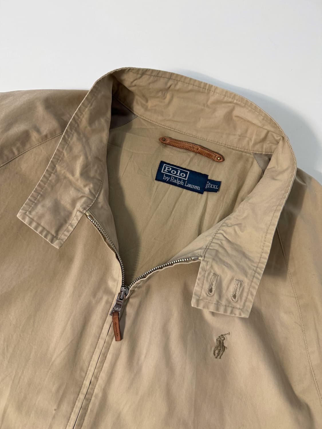 폴로 랄프로렌 오버핏 코튼 바라쿠타 베이지 헤링턴 자켓 상품이미지6