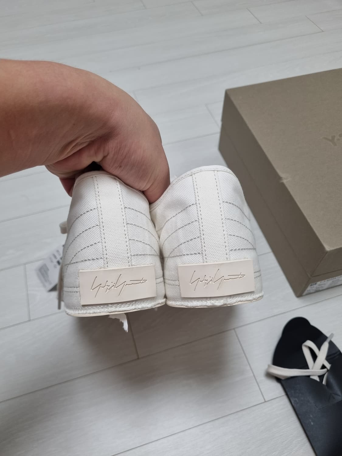 [290] Y-3 니짜 로우 오프화이트 (참고: 슈퍼스타,재팬,컨트리) 상품이미지6