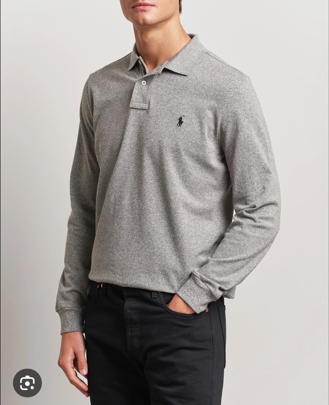 폴로 랄프로렌 커스텀핏 긴팔 티셔츠 M사이즈 상품이미지1