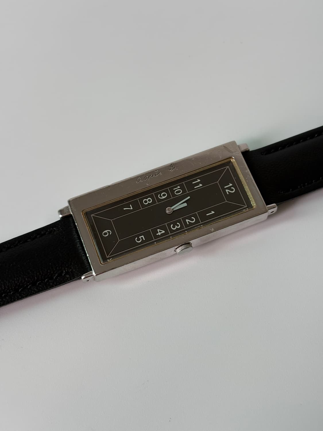 Black Dial Silver Square Ladies Quartz 상품이미지4
