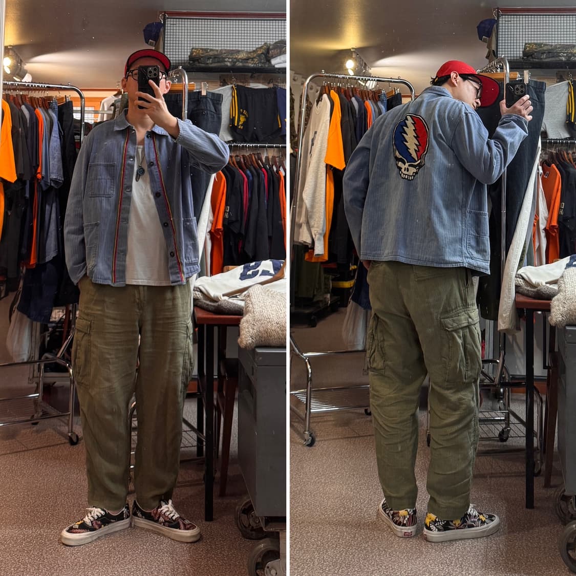 40-50s Frenchwork Jacket Embroidered 상품이미지3