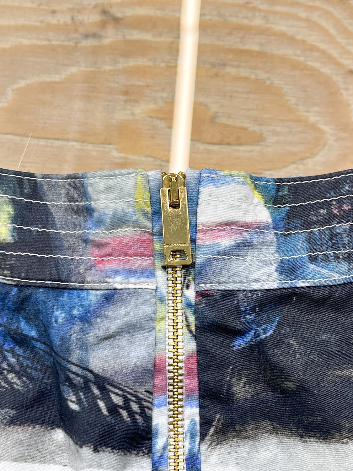 버버리 올 오버 프린트 포플린 스커트 상품이미지5