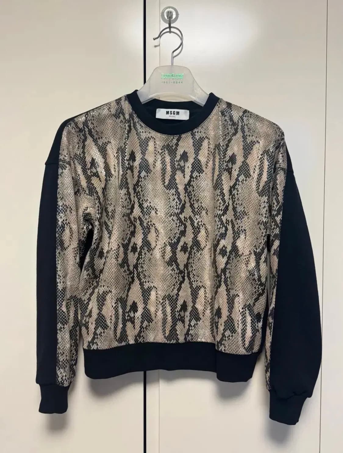 (택포) msgm 여성 맨투맨  XS(한국 S) 상품이미지1