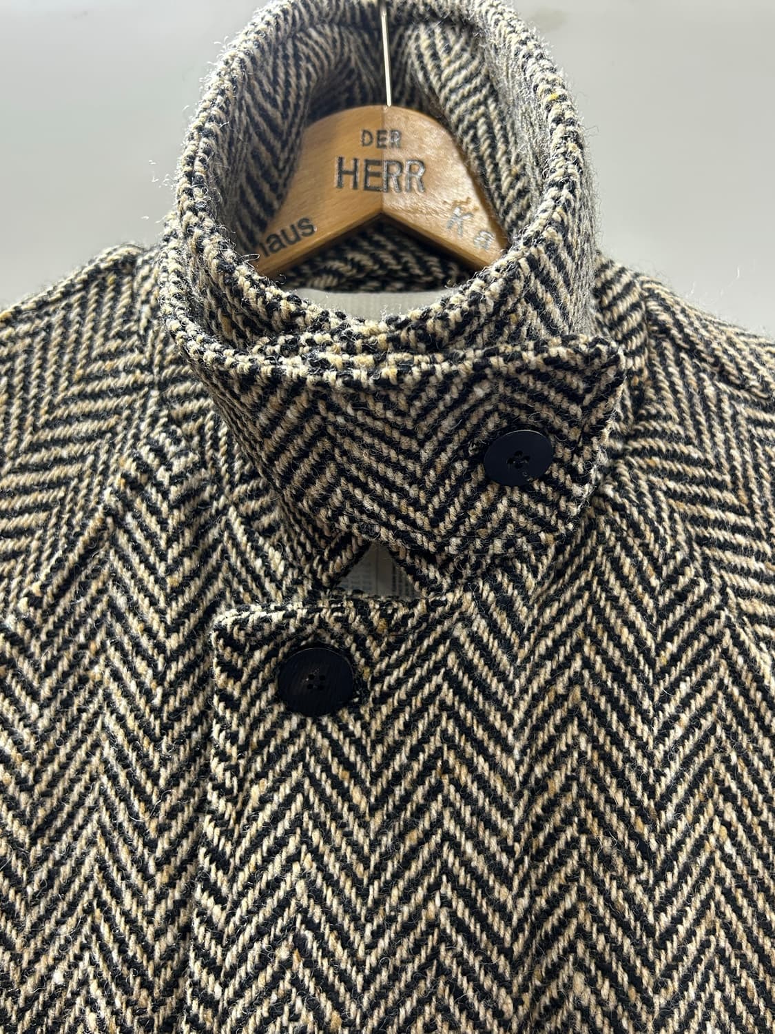 도큐먼트 도네갈 트위드 발마칸 코트 상품이미지6