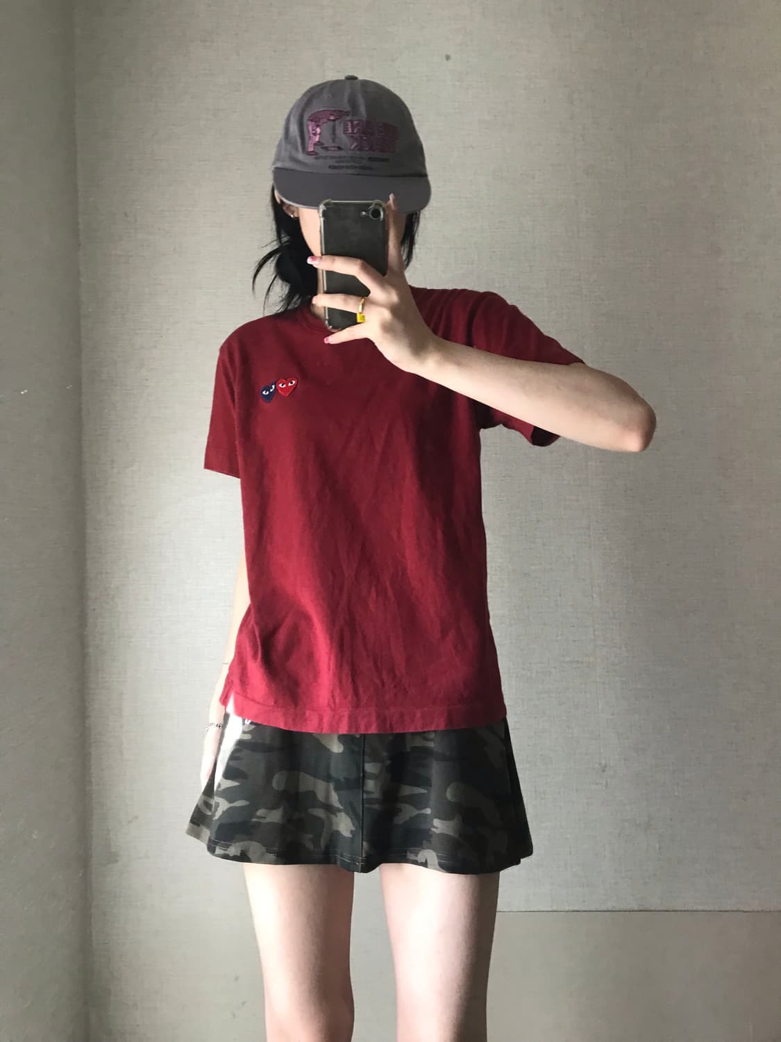 꼼데가르송 더블와펜 반팔티셔츠 상품이미지3