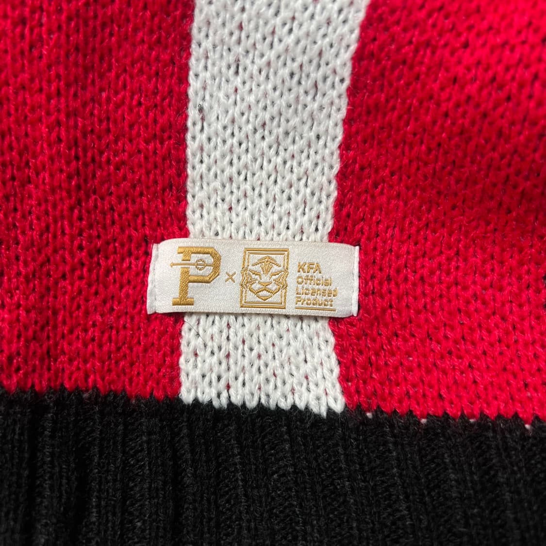 오버더피치xKFA 1996 니트 블랙 2 상품이미지7