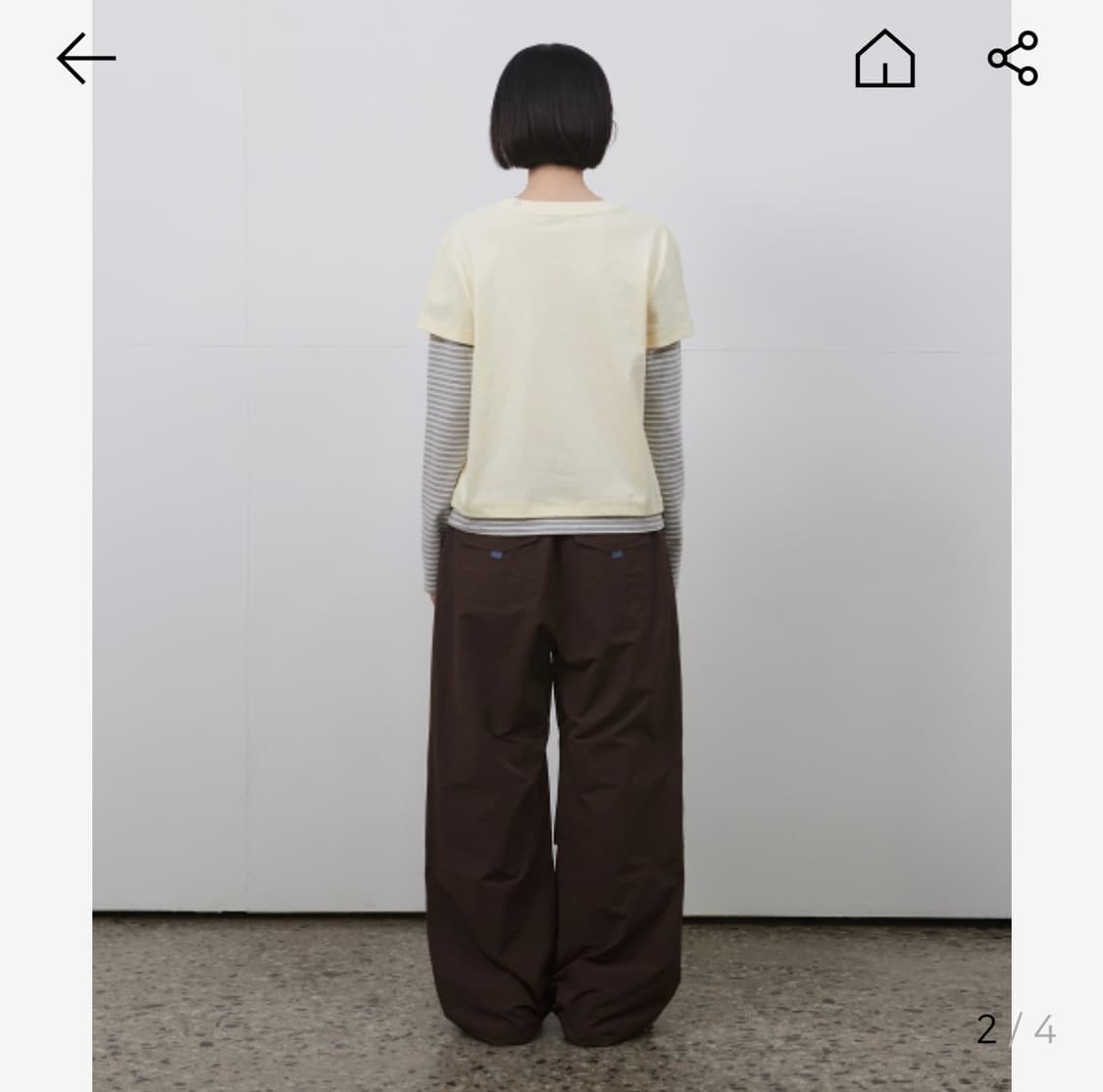 오헤시오 레이어드 스프라이트 슬리브 옐로우 상품이미지3