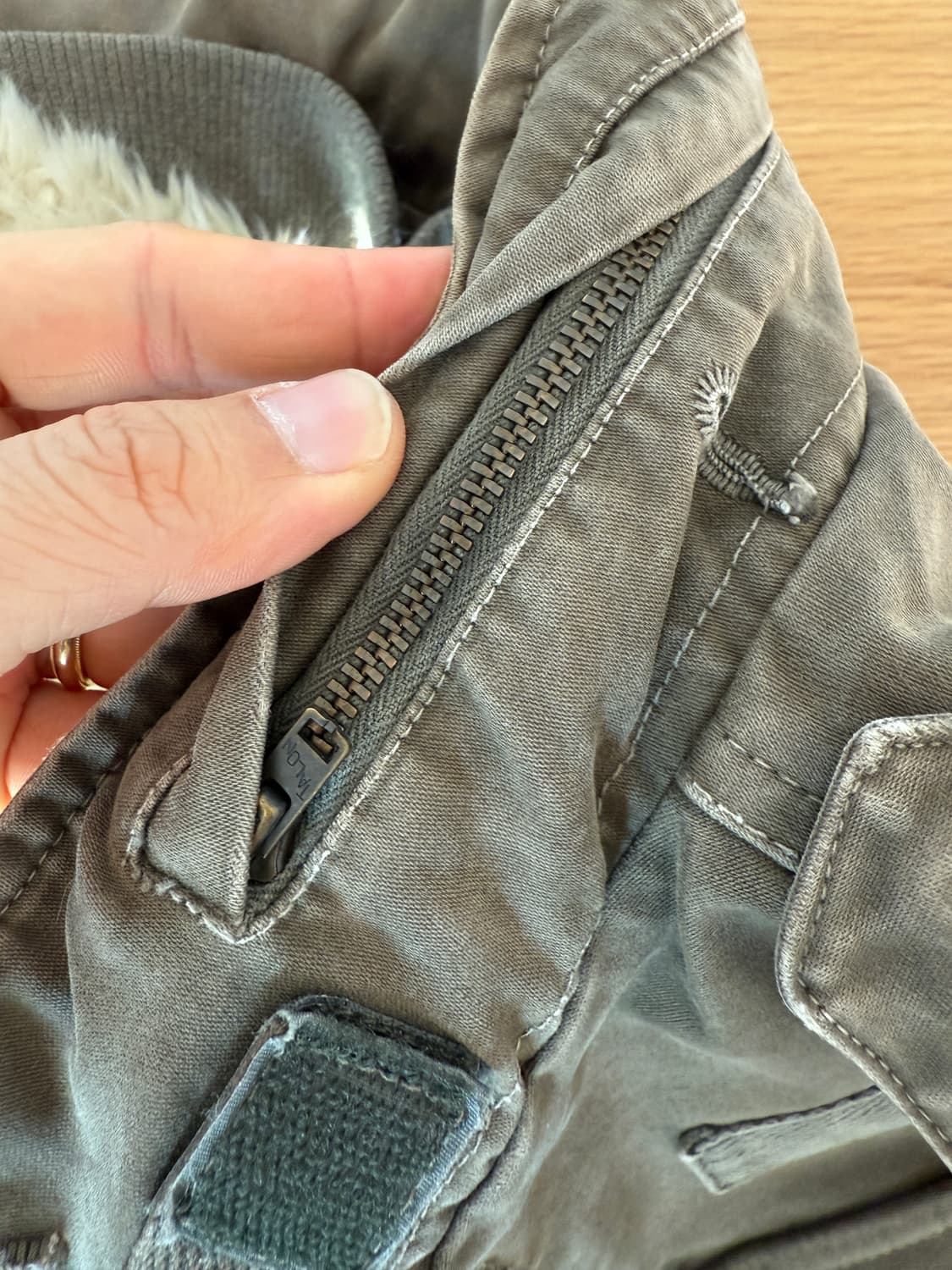 AKM M-65 모티브 필드 자켓 (내피 베스트 포함, TALON ZIP 상품이미지4