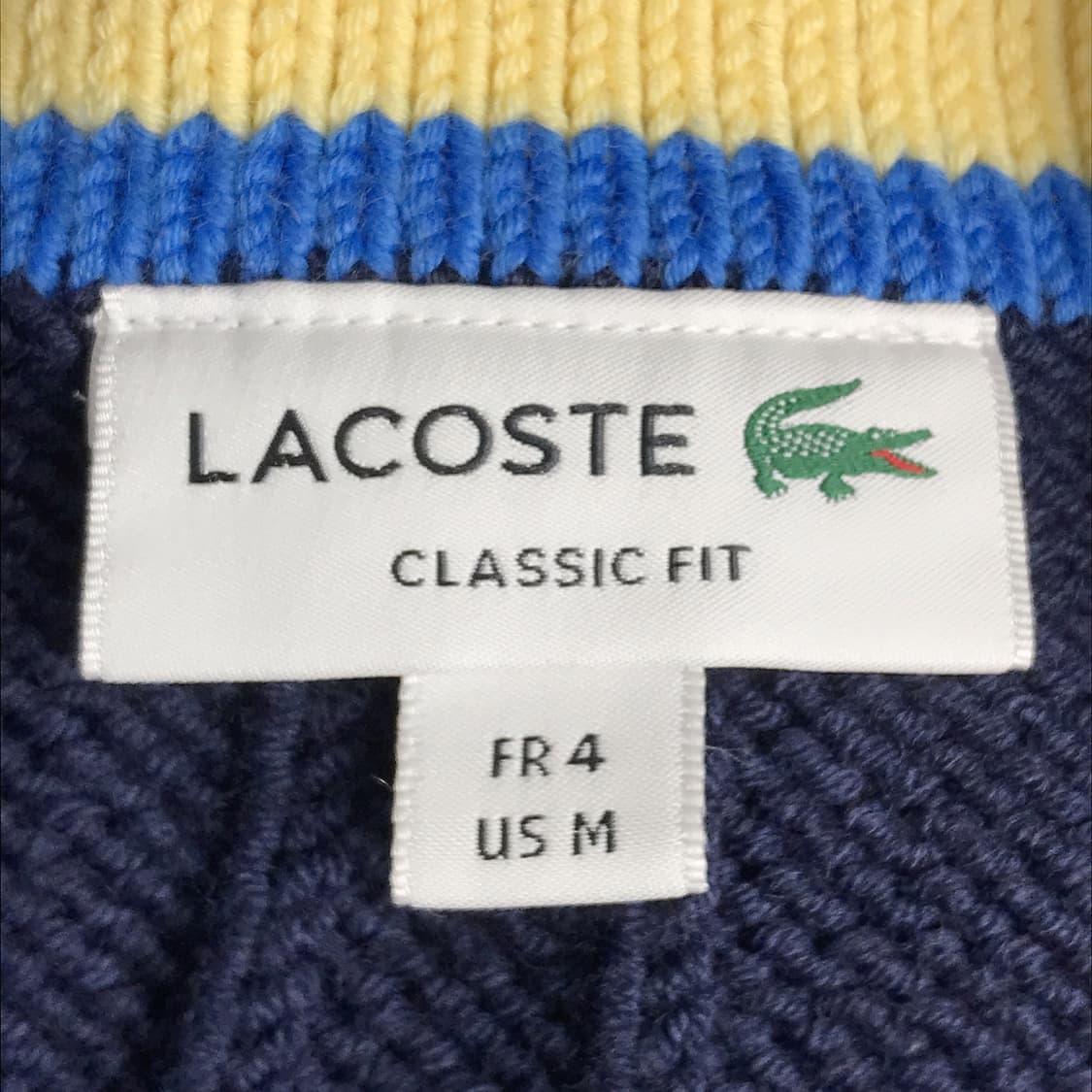 라코스테 울 크리켓 니트 남성4 (100) 상품이미지6