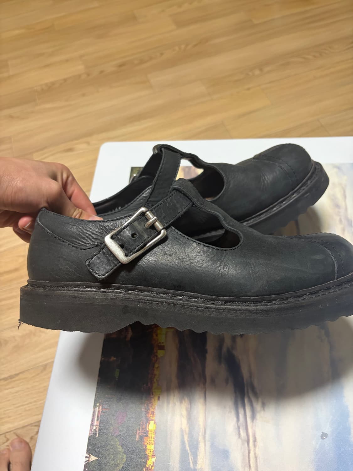 아워레가시 블랙 캠든 슈즈 42 상품이미지2