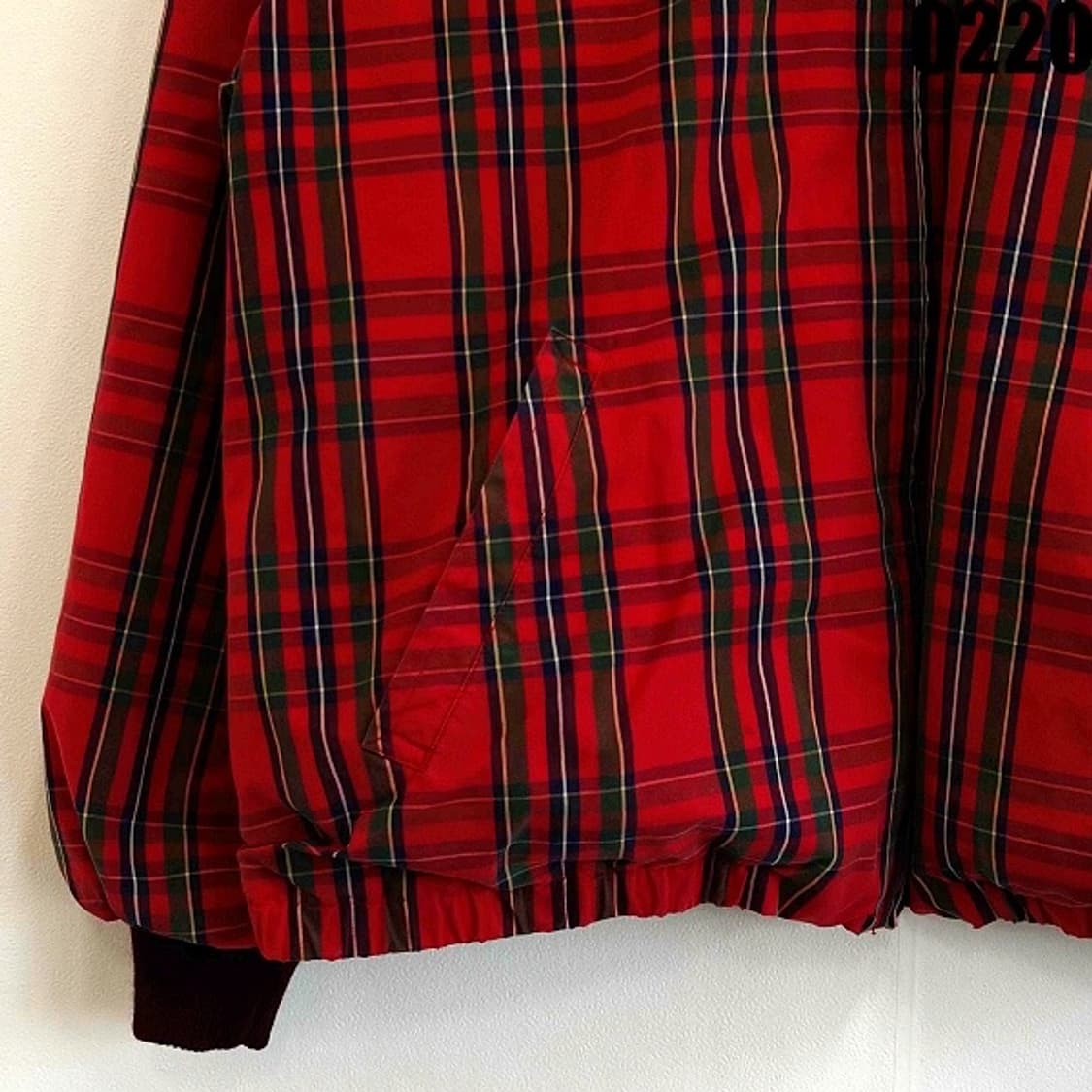 폴로 랄프로렌 클래식 타탄 체크 집업 자켓 M 0220  상품이미지4