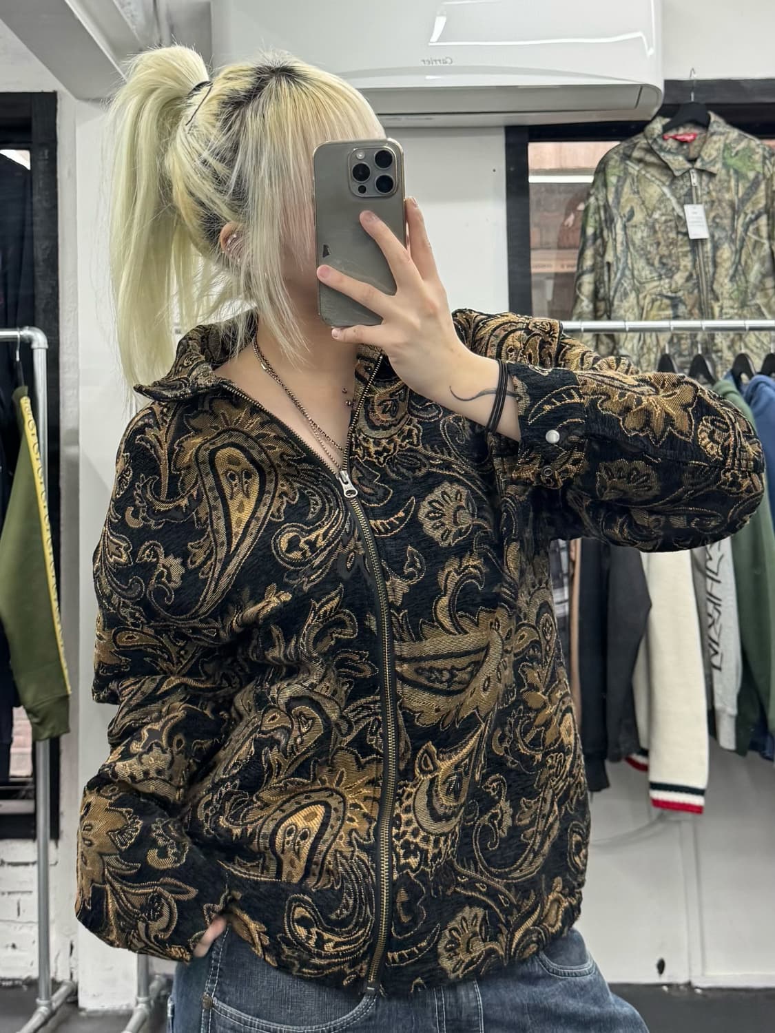 Power To The People 페이즐리 자켓 상품이미지3