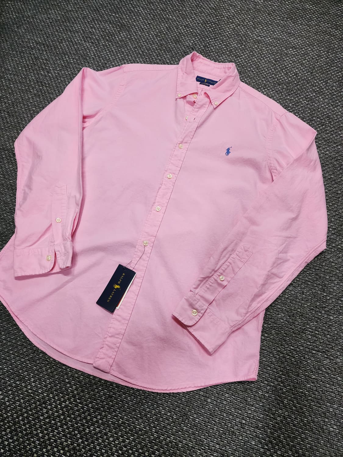 폴로 랄프로렌 핑크 셔츠 새상품   M사이즈 상품이미지8