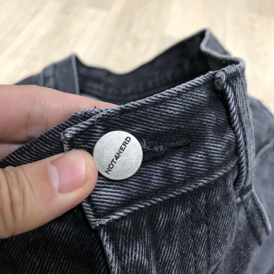 (L) 낫포너드 NOT4NERD 엑스트라 와이드 벌룬 팬츠 블랙  상품이미지4