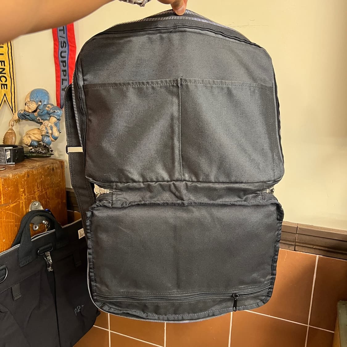 Porter Smoky Cross Bag charcoal 상품이미지7