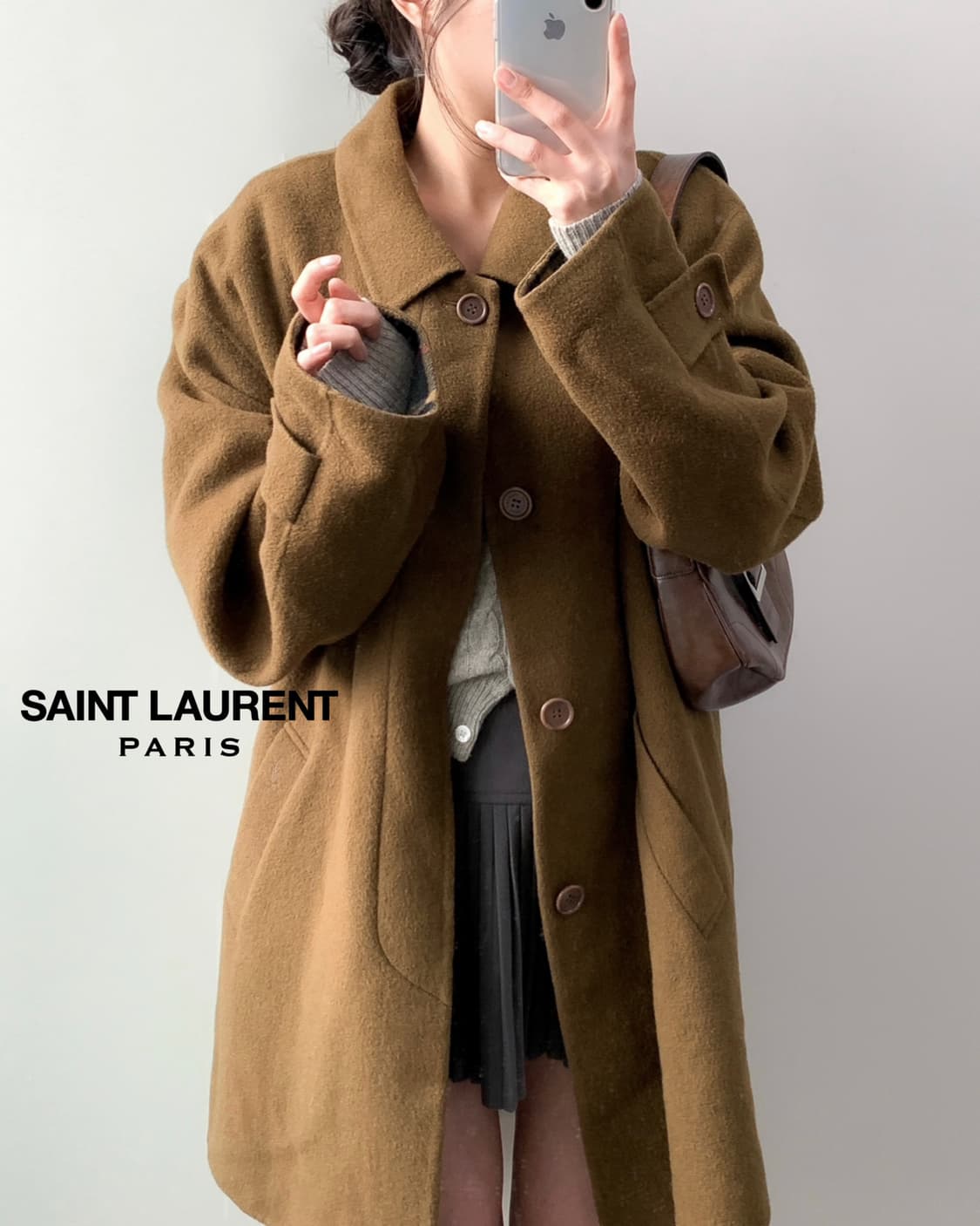 입생로랑 코트  상품이미지2