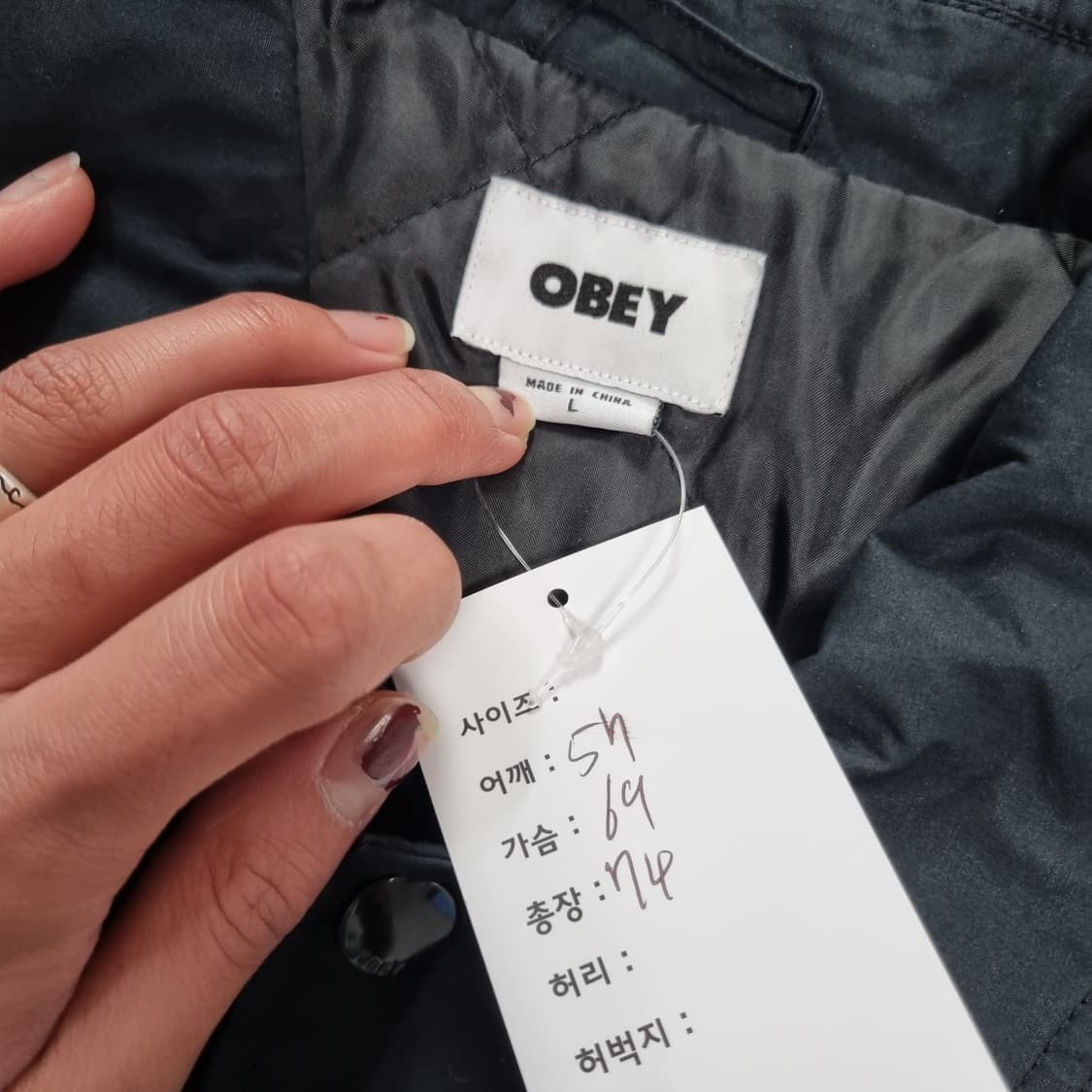 오베이 셔츠 자켓  상품이미지5