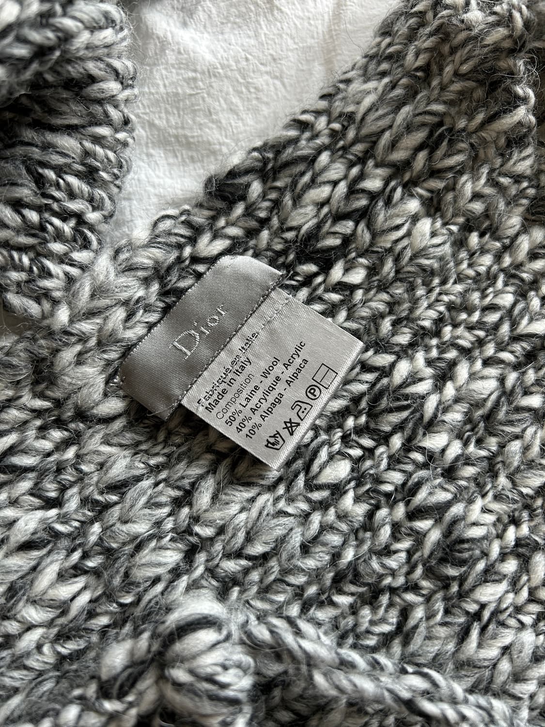 디올옴므 롱 머플러 상품이미지3