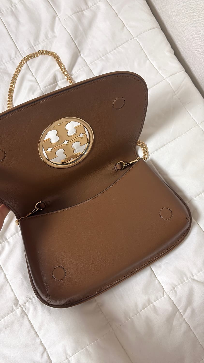 고급 토리버치 브라운색상 체인숄더백 상품이미지3