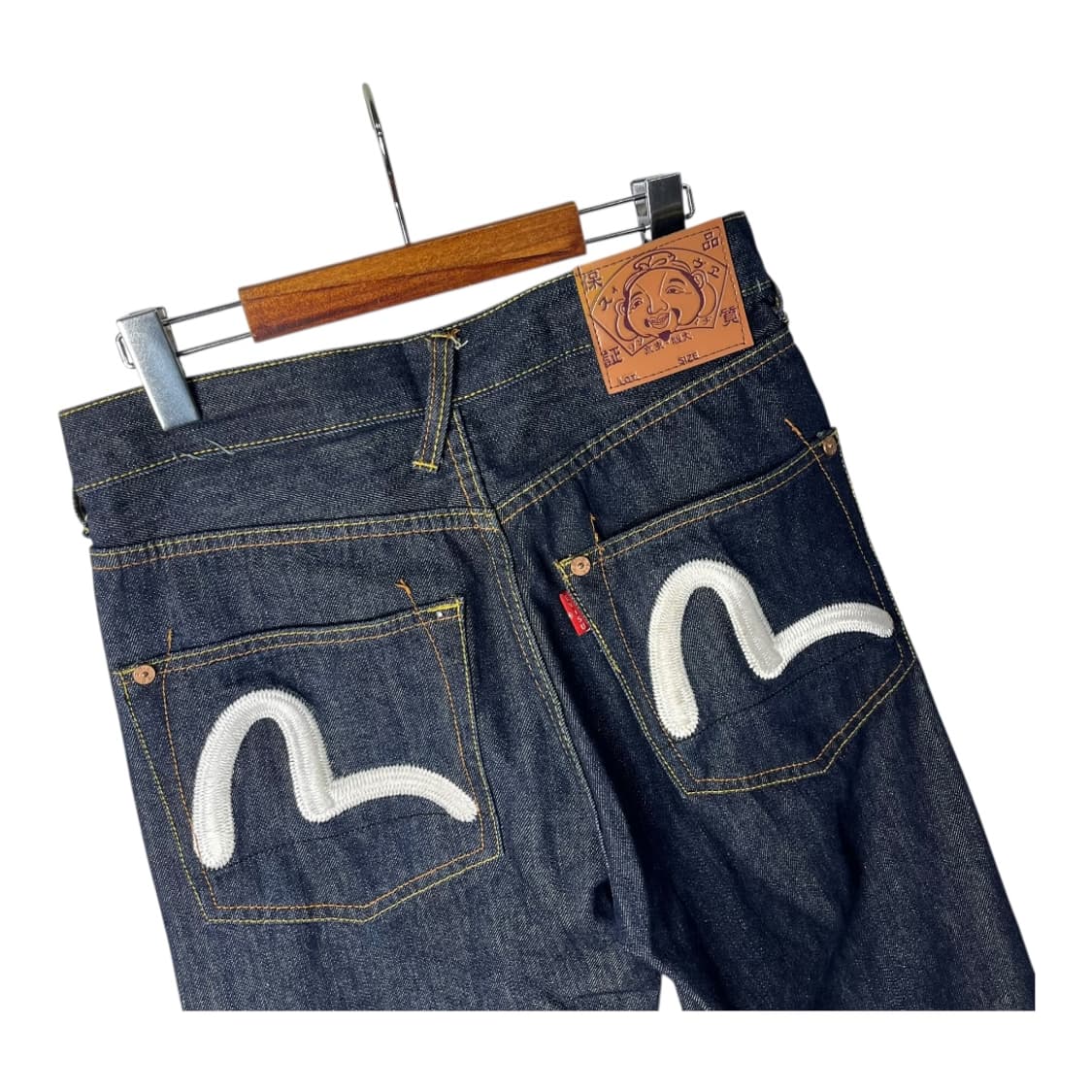 [Evisu] 에비수 재팬 로고 자수 데님팬츠 상품이미지3