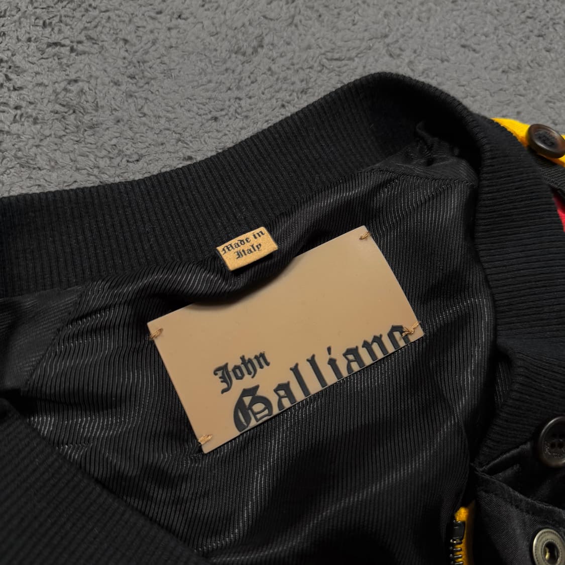 존 갈리아노 실크 블루종 자켓 상품이미지7