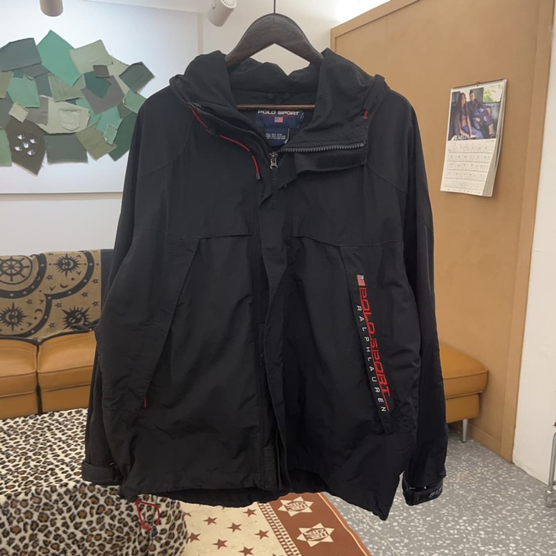 폴로 스포츠 올드스쿨 90's 고프코어 바람막이 자켓 XL C09153 상품이미지3