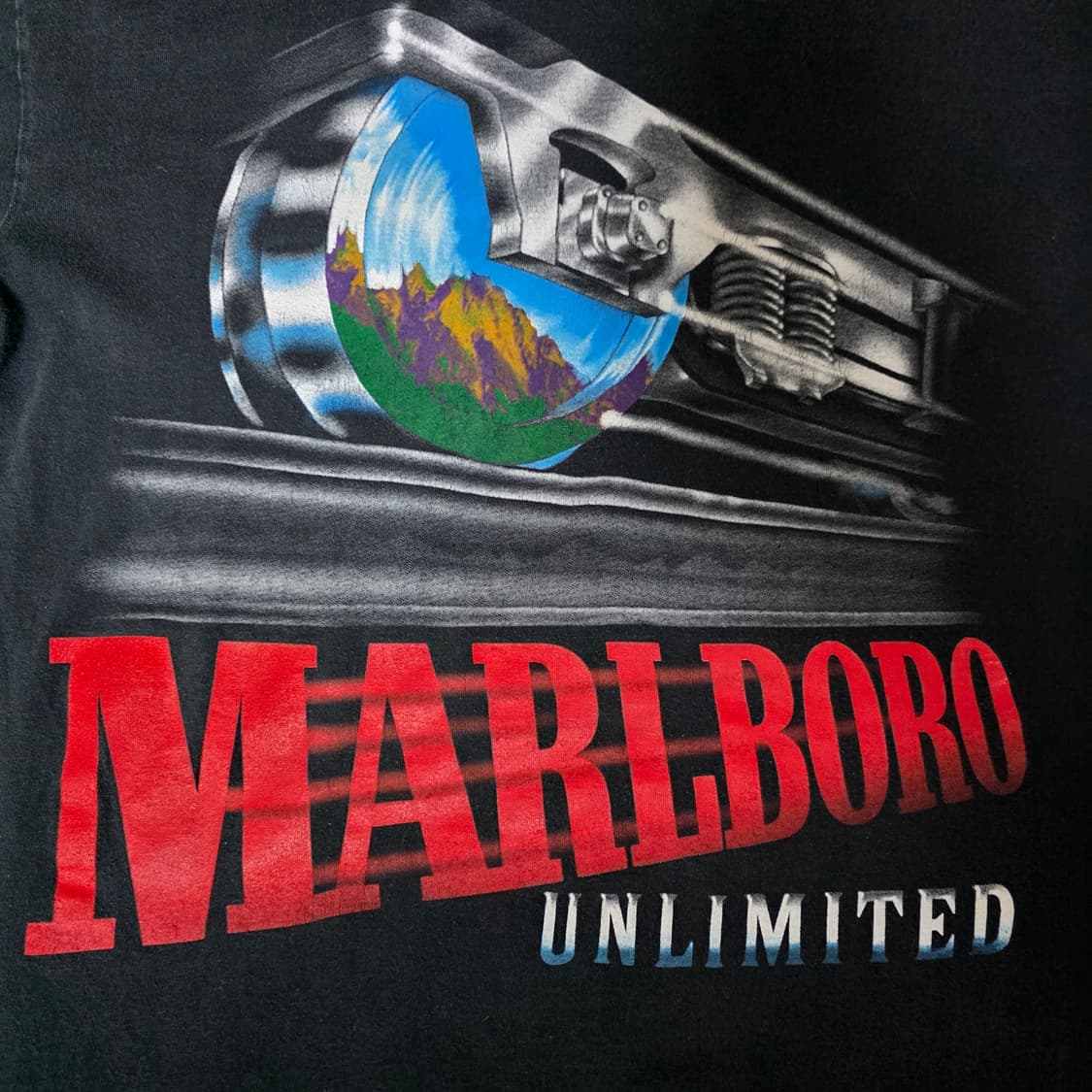 [XL] 90s 말보로 언리미티드 트레인 티셔츠 ver. 하드페이딩 상품이미지2