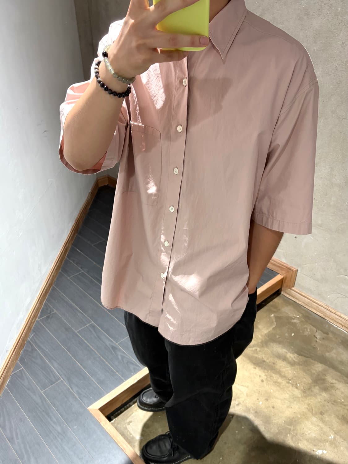 오라리 하프 셔츠 상품이미지1
