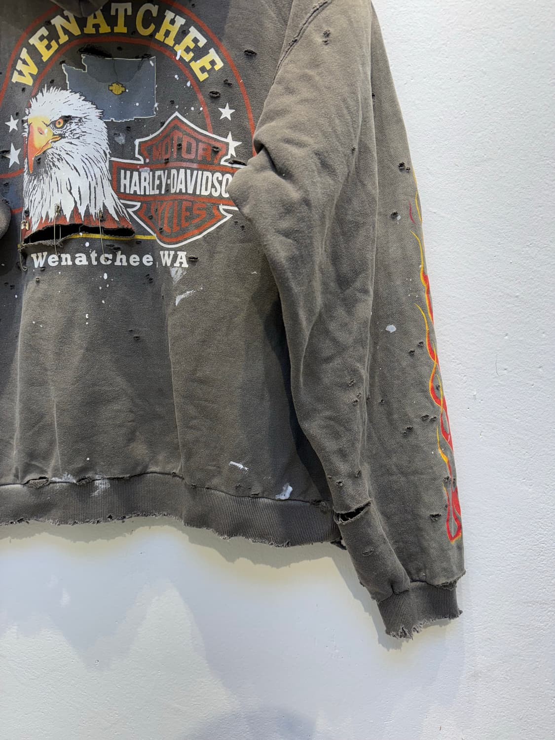 빈티지 후드집업 상품이미지8