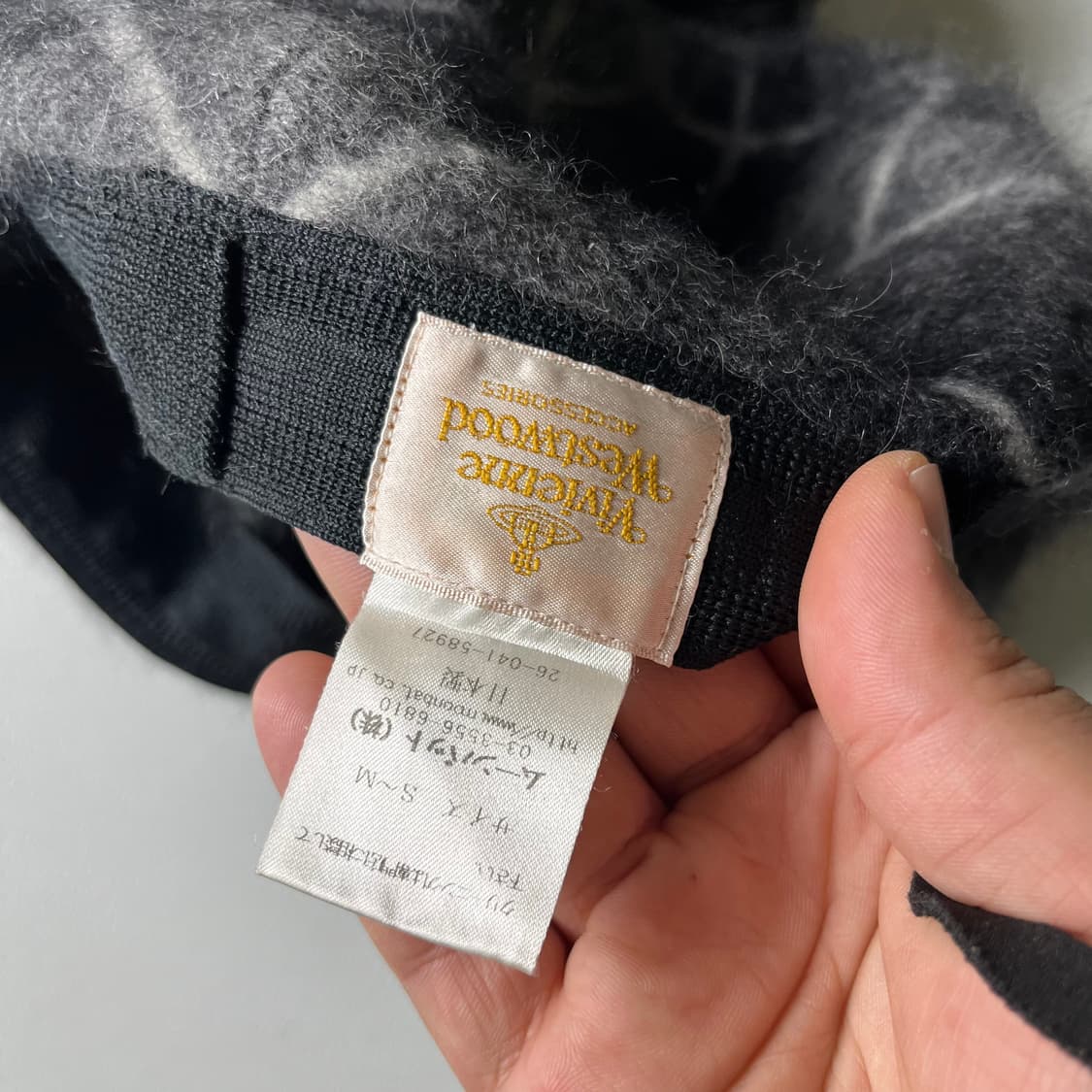 [Vivienne Westwood] 비비안웨스트우드 앙고라 베레모 상품이미지4