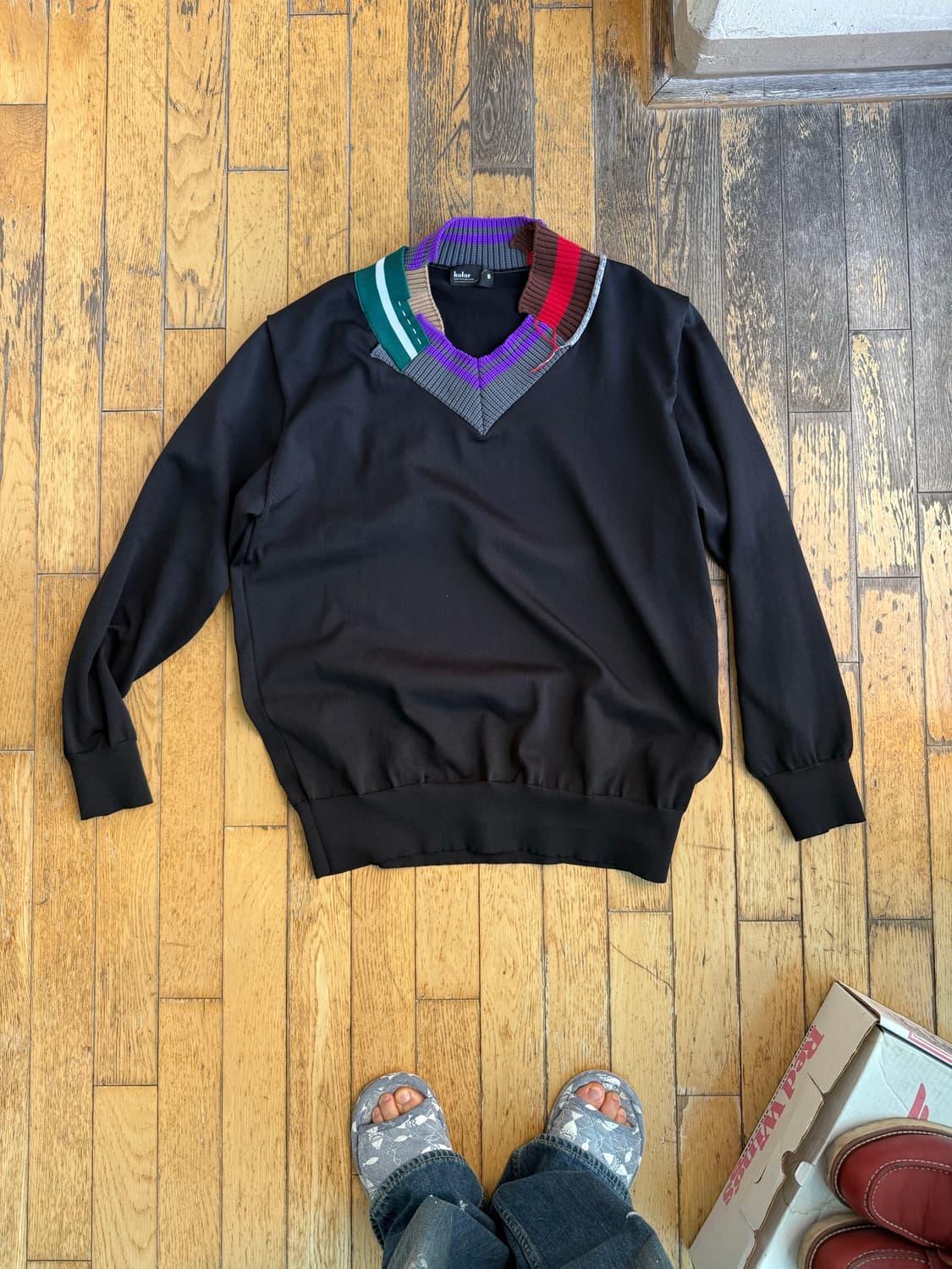 컬러 니트 상품이미지1