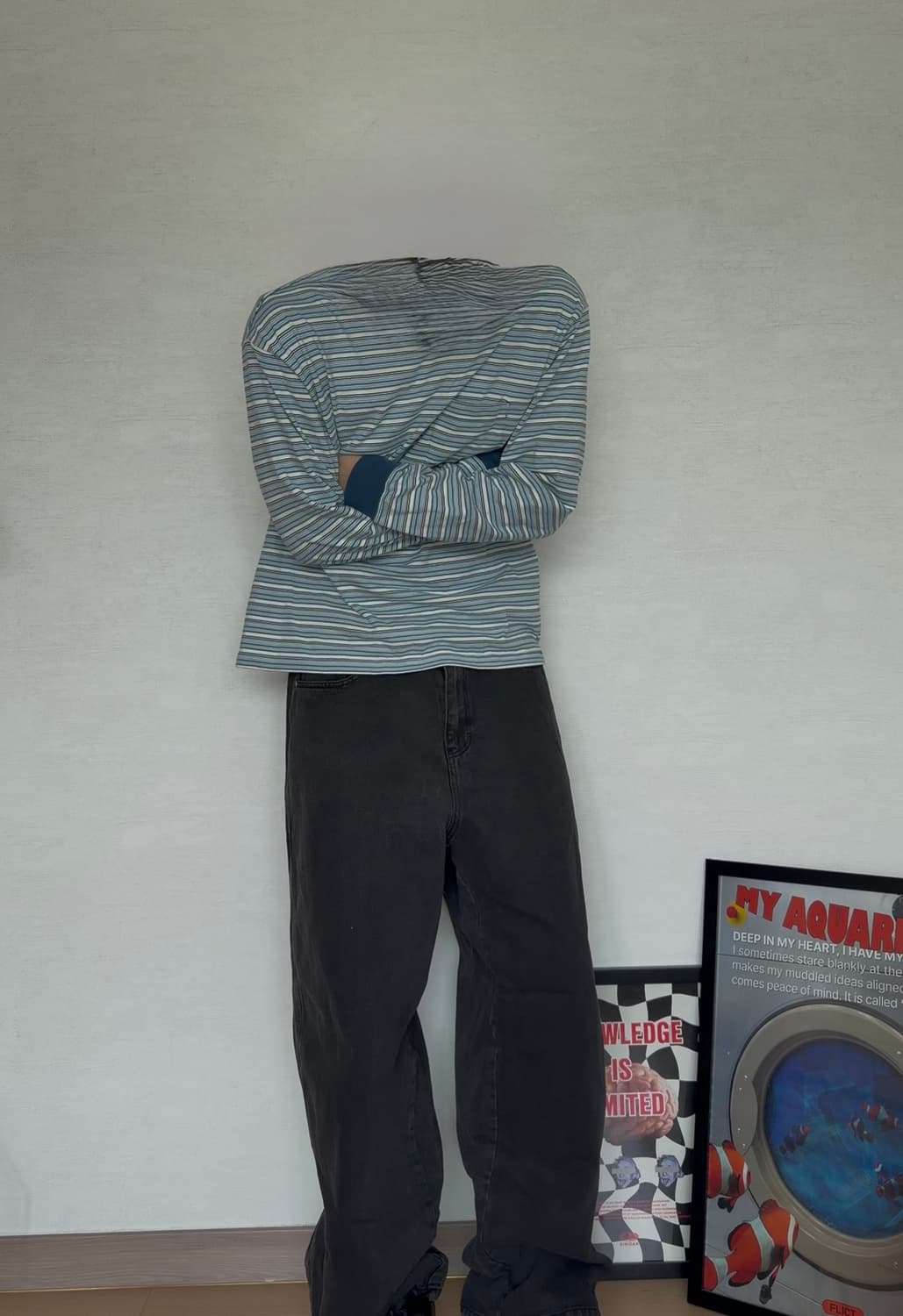 나이스 고스트 클럽 블랙팬츠 (L) 상품이미지2