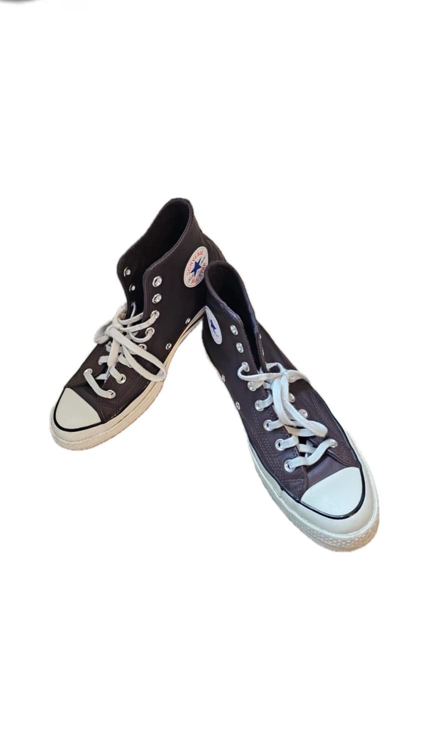 컨버스 척 70 레더 컨버스 하이 브라운 상품이미지4