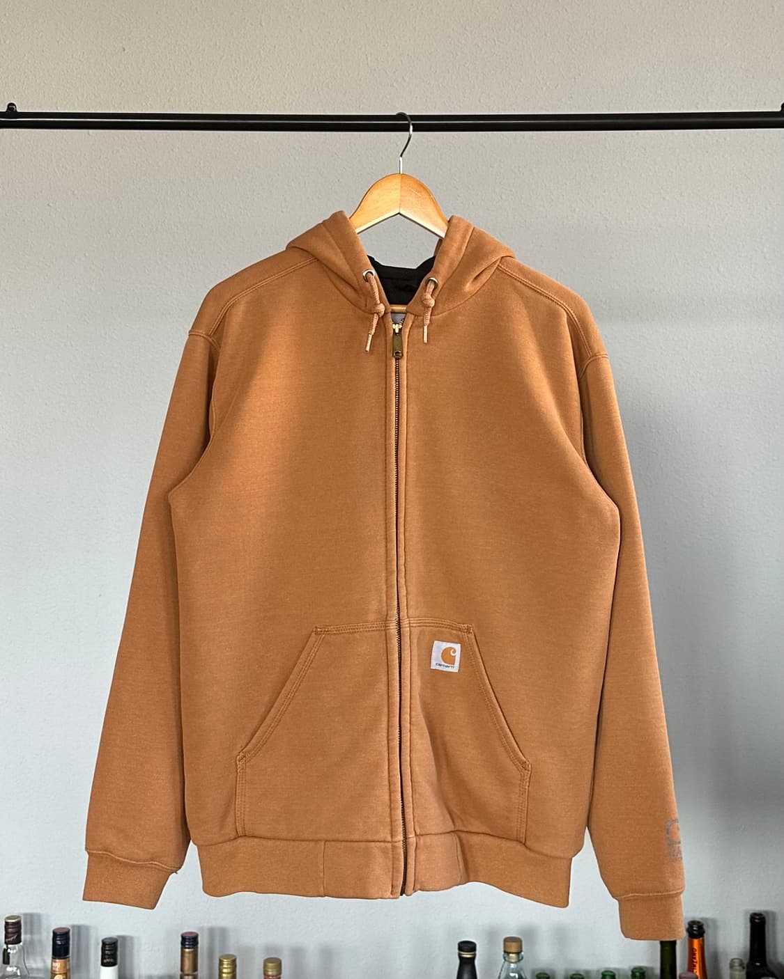 [S-M]칼하트 써멀 레인디펜더 된장 후드집업 상품이미지1