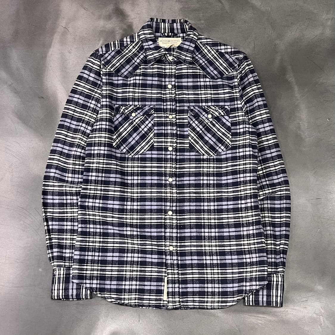  데님앤서플라이 체크 웨스턴 셔츠 y15177 상품이미지1