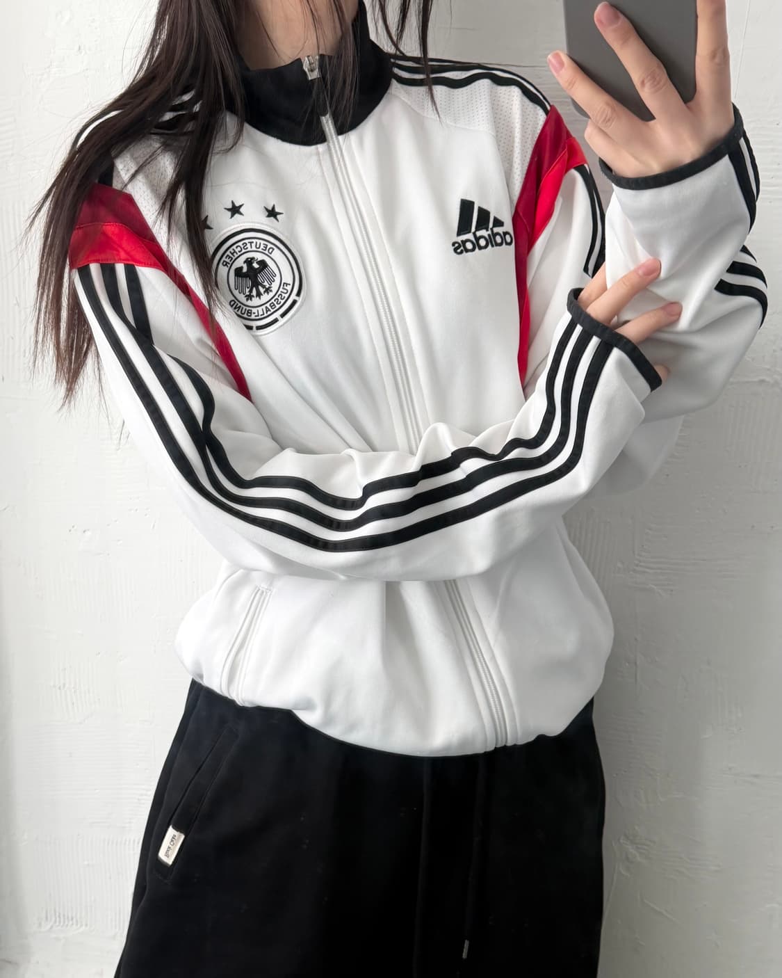 Adidas 아디다스 독일 화이트 트랙탑 상품이미지1