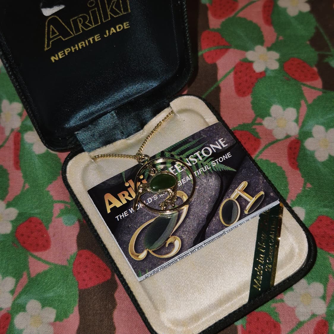 80s 뉴질랜드 아리키 22k 키위새 목걸이 상품이미지8