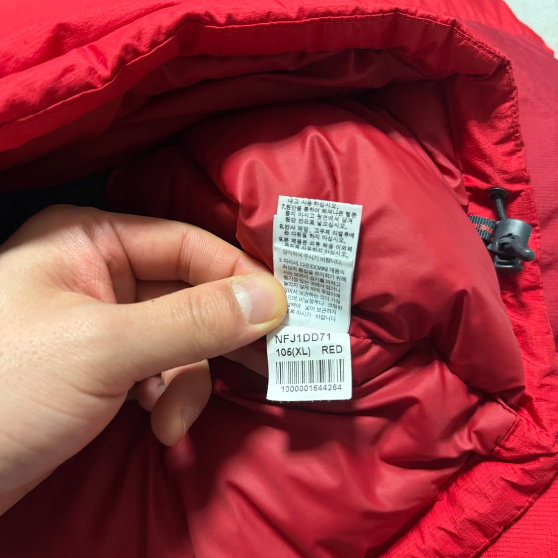 노스페이스 하이벤트 800 구스다운 패딩 자켓 상품이미지6