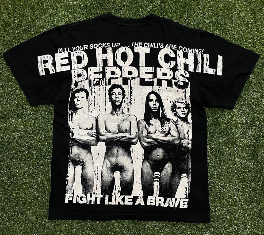 90s 빈티지 레드 핫 칠리 페퍼스 반팔티 상품이미지2