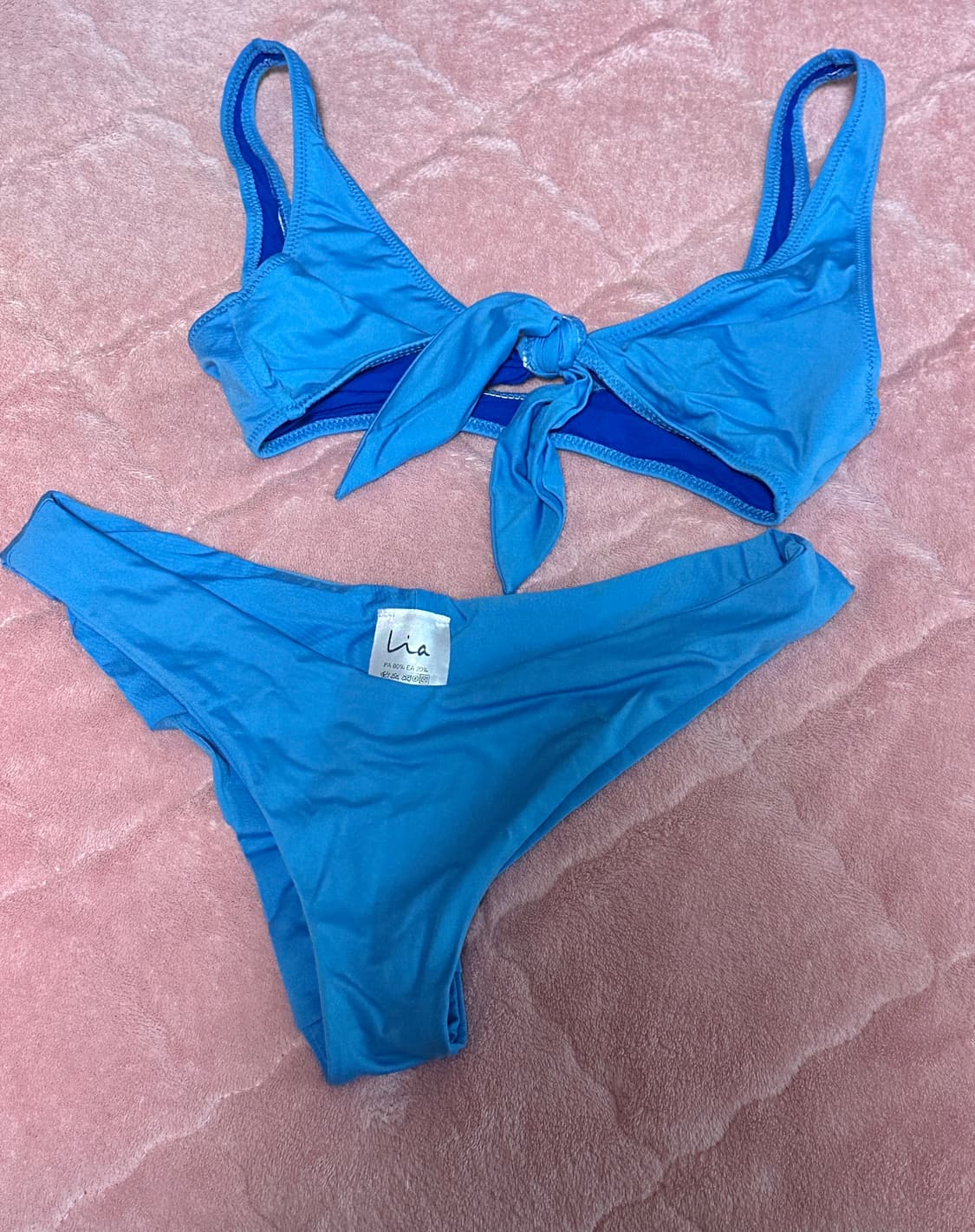 Lia swimwear 세트 스카이블루 S 상품이미지2