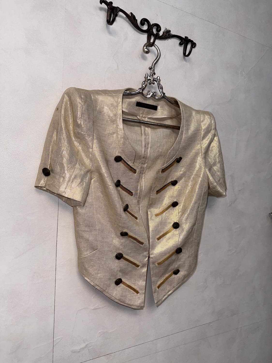 Minimum gold beige napoleon button jk 상품이미지2